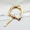 24K gold plating high quality bag buckle replacement