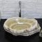 Honey Onyx Bathroom Wash Basin Luxury Stone Vessle Sink