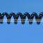 spiral retractable coil network cat5e patch cable Low Voltage Flexible Retractable Spiral Spring Coiled Cable
