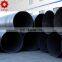 black welded 500mm diameter spiral steel pipe dimensions