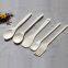 5 Pieces Wooden Cutlery for Family and Restaurant,Contains Fork ,Spoon and Food turner