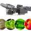 food grade stainless steel fresh fruit washer machine/fresh root vegetables washing machine