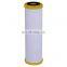 Premium activated carbon block 0.5 micron water filter