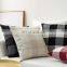 wholesale buffalo plaid  throw pillow cover for Sofa