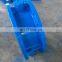 Ductile Iton Worm Gear Soft Sealing Flanged Butterfly Valve