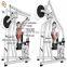 ISO-Lateral High Row of LZX-6016 /Hammer strength training gym equipment row machine