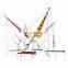 other amusement park products 4 in 1 bungee trampoline for children