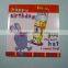 2016 new fancy printed happy birthday greeting card/party card/invitation
