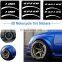 Car Tire Letter Stickers  Protection Wheel Stickers Auto Personalized Rim Wheel Styling Decal 3D Stereo Car Tire Letter Stickers