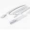 Chrome door visor side window deflector shade sun rain shield silver strips guard for Renault Captur QM3