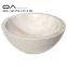Colored marble stone bathroom sink and cabinet combo with factory cheap prices