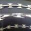 BTO-22 CBT-65 Galvanized cross type Concertina Razor Barbed Wire with low price