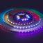 Christmas Halloween Decoration LC8806 020 RGB Side Emitting DC5V white pcb 10mm WS2811 Led Strip Lights