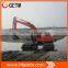 Floating Excavator Pontoons for 24T Excavator Assemble
