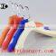Clothes Hanger Printed Logo Color Velvet Hangers Plastic Clothes Hangers