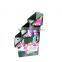 Corrugated advertising cardboard display rack