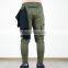 Fall/winter casual pants men's loose multi-pocket long running sports pants