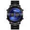 New Design SKMEI 1531 Wrist Watches 3atm Water Resistant Stainless Steel Band Drum Roller Watch