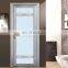 Powder coated aluminum alloy modern design aluminium toilet door