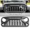 Front Grille For Jeep Wrangler JK JKU 2007-2018 US Warehouse Stock Front Bumper With LED