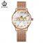 MG.ORKINA MG090 Women Fashion Automatic Movement Watch Stainless Steel Rhinestone Ladies Mechanical Watches