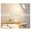LED Task Lamp Clip USB Powered With Rechargeable Flexible Gooseneck Light Color Changeable Dimmable Flicker Free Desk Lamp
