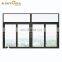 JYD Vertical Double Glass Slide Window Reasonable Tempered Glass Sliding Window for office security