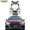New Style High Quality Car Bumper For Audi 2020-2022 A5 Upgrade RS5 Style Body Kits Front Bumper Car Grille Side Skirt Front Lip