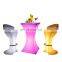 Cocktail Table Wedding Solar Power LED Lighting Chandeliers & Pendant Lights LED Chairs Party Tables