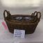 Made In China Willow Basket Rectangular Shape For Picnic