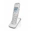 Amplified cordless telephone with integral answering machine