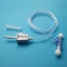 250-3.0-4.0mm PVC DEHP Free cheap medical injection tube, breathing extension tubing with male female luer lock connector