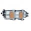WX gear oil transfer pump hydraulic double gear pump 705-55-33070 for komatsu wheel loader WA380-3