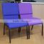 Steel fabric stacking Waiting Meeting Room conference church auditorium chair