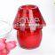 Red Glass Votive Shade Lamp Candle Holder for Wedding