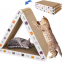 MEOW LOVE Cat Scraper Board Side Cat Scraper Pad After Cat Scraper Design Triangle