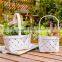 zakka decoration wooden chips weave flower pots