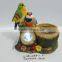 Polyresin Solar Powered Bird Figurine Lawn Light & Garden Decoration