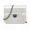 Elegant cube shoulder bags chain shoulder bag ladies dinner pu handbag women bag