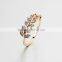 Girls fashion gold finger oliv leaf ring ring design for woman with price