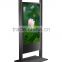 custom 47inch lcd media player advertise screen of floor display stand digital signage