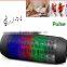 Pulse Portable Wireless Bluetooth Speaker Support NFC Colorful 360 LED lights U-disck and TF card Outdoor Speaker
