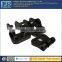 Galvanized steel custom made door hinge