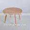 DT-4046-1 Classic eco-friendly solid wooden round dining table dining room furniture