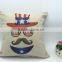European and American fashion hat glasses beard pillowcase factory direct sale