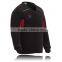 rib collar100% polyester hooded sweatshirt hot pink hooded sweatshirts