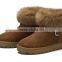 Newest designer cheap wholesaler fur snow snow winter camo boots for women