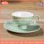 high quality color bone china porcelain ceramic bulk tea cup and saucer double glazed for home used or gift package