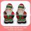 Wholesale christmas ceramic santa salt and pepper shaker