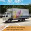 2016 new designing fast food refrigerated van truck ice cream delivery refrigerator van truck for sale